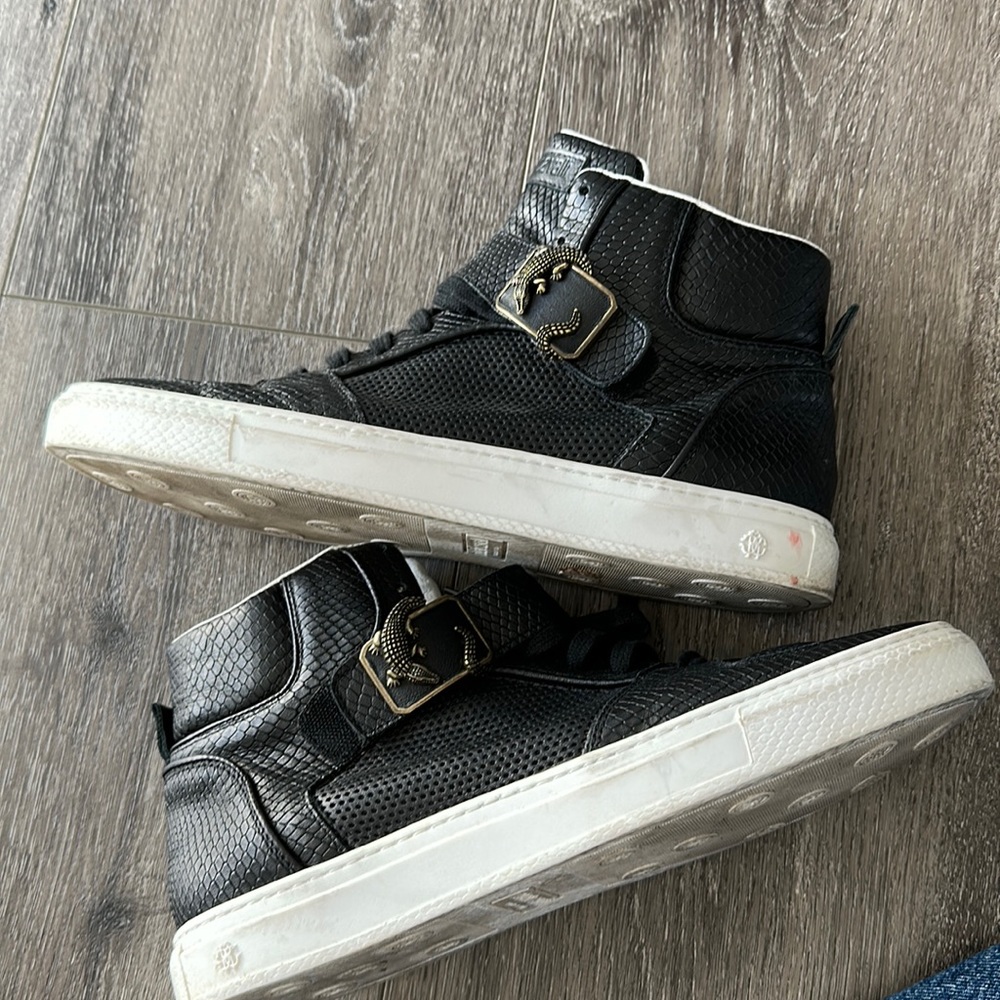 roberto cavalli sneakers leather